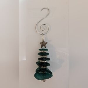 Seaglass Christmas Tree Ornament